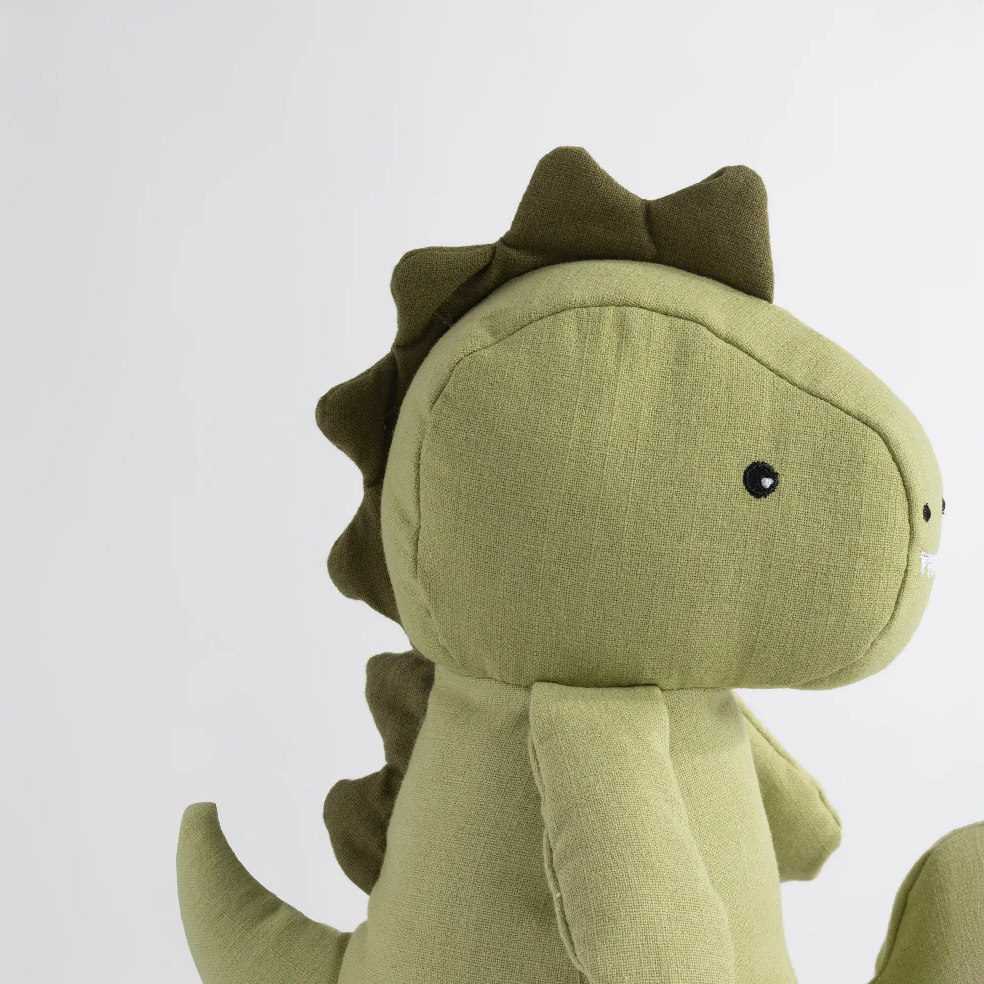 Living Textiles Living Textiles Large Linen Animal - Dennis the Dinosaur