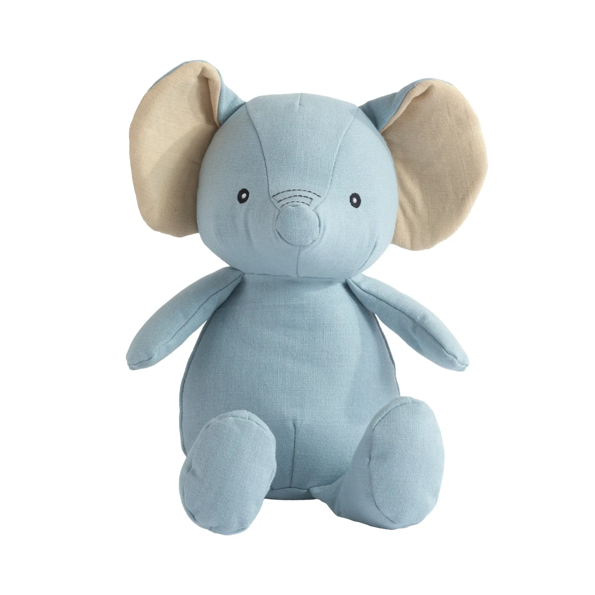 Living Textiles Living Textiles Large Linen Animal - Eddie the Elephant