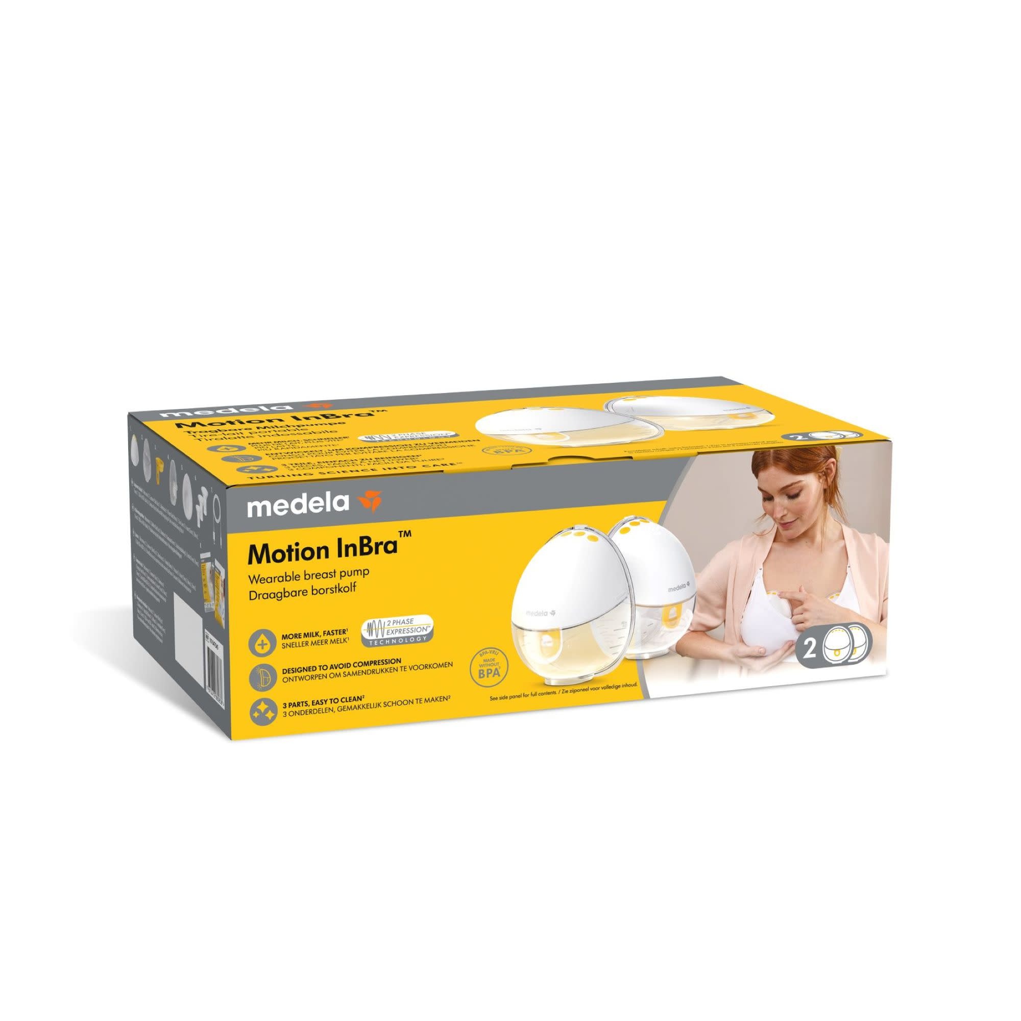 Medela Medela - Motion InBra Wearable Breast Pump - Double Electric