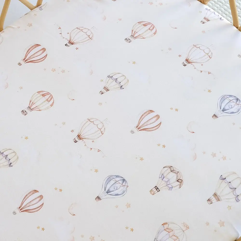Snuggle Hunny Kids Snuggle Hunny Organic Bassinet Sheet / Change Pad Cover Up & Away