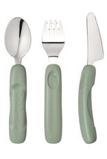 B.Box B.Box jnr cutlery trio - Sage
