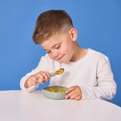 B.Box B.Box jnr cutlery trio - Sage
