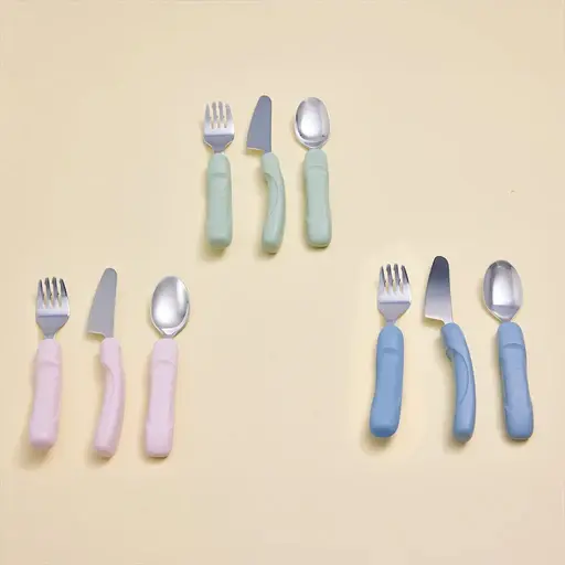 B.Box B.Box jnr cutlery trio - Sage