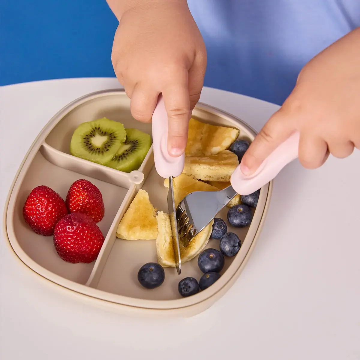 B.Box B.Box jnr cutlery trio - Blush