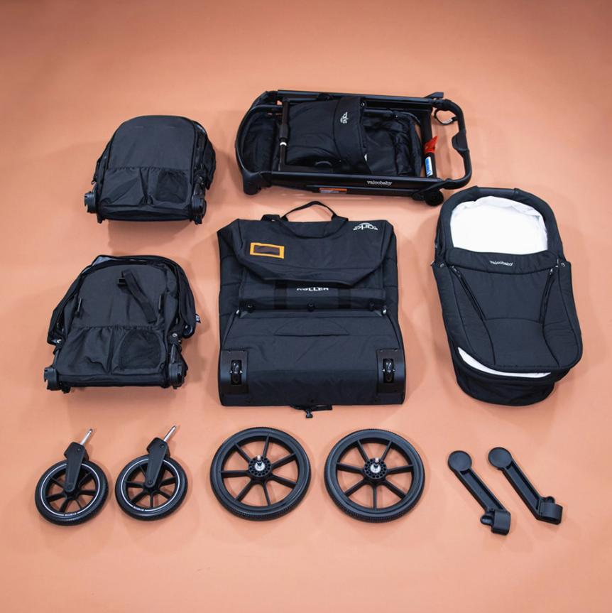 Valco Valco Ark Storage Bag - Stroller roller Black
