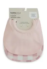 Bubba Blue Bubba Blue Bubba Sundae 2pk Dribble Bibs - Cupcake