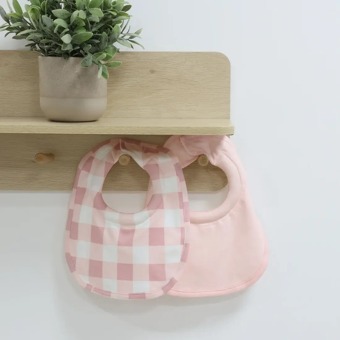 Bubba Blue Bubba Blue Bubba Sundae 2pk Dribble Bibs - Cupcake