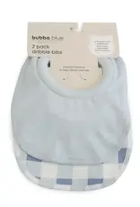 Bubba Blue Bubba Blue Bubba Sundae 2pk Dribble Bibs - Blueberry