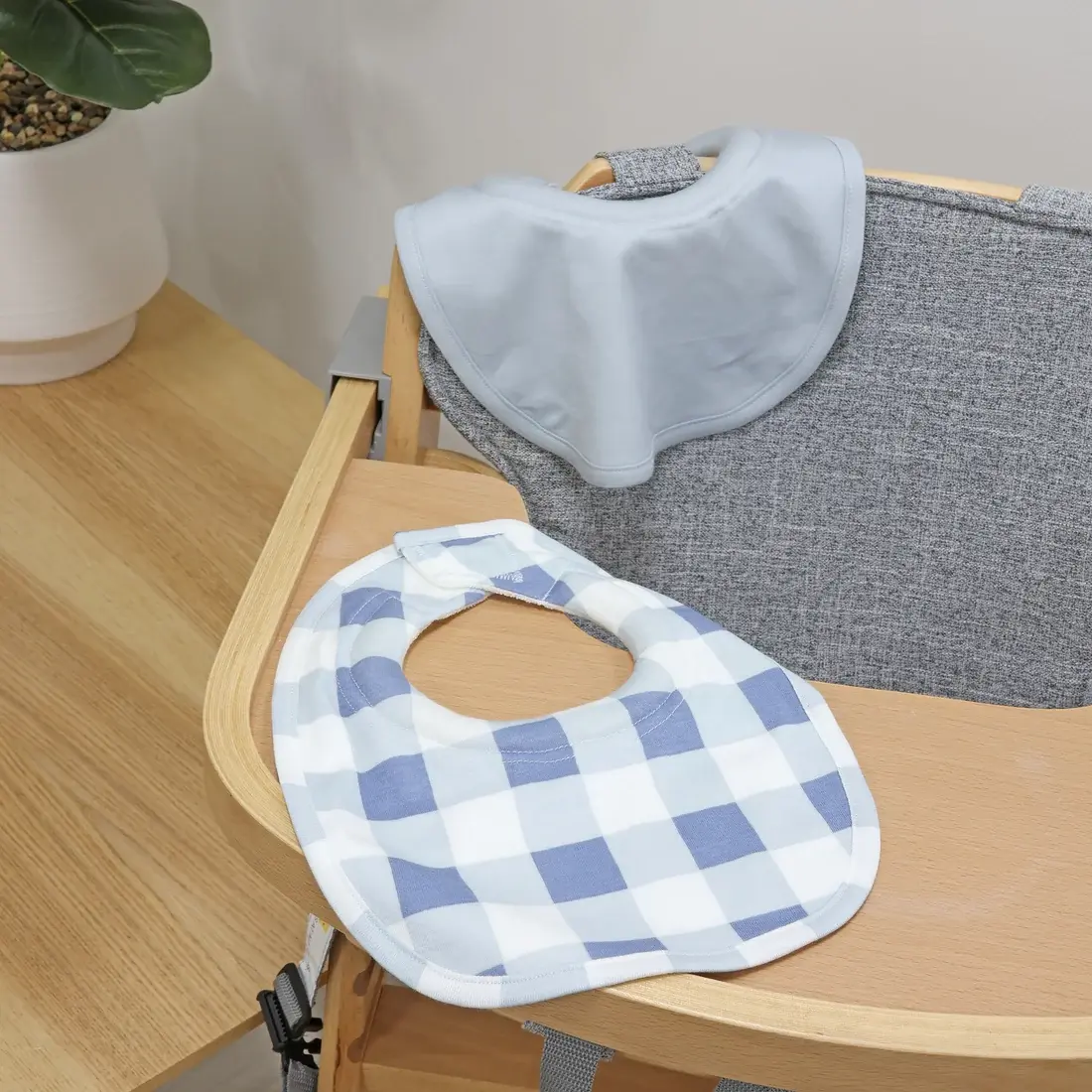 Bubba Blue Bubba Blue Bubba Sundae 2pk Dribble Bibs - Blueberry