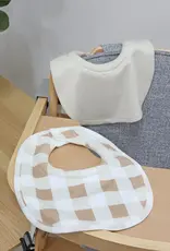 Bubba Blue Bubba Blue Bubba Sundae 2pk Dribble Bibs - Chestnut