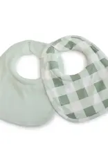 Bubba Blue Bubba Blue Bubba Sundae 2pk Dribble Bibs - Greentea