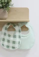 Bubba Blue Bubba Blue Bubba Sundae 2pk Dribble Bibs - Greentea