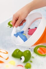 Benbat Benbat Scoop & Store Bath Basket Orange/White