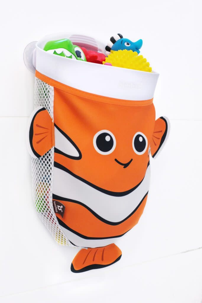 Benbat Benbat Scoop & Store Bath Basket Orange/White