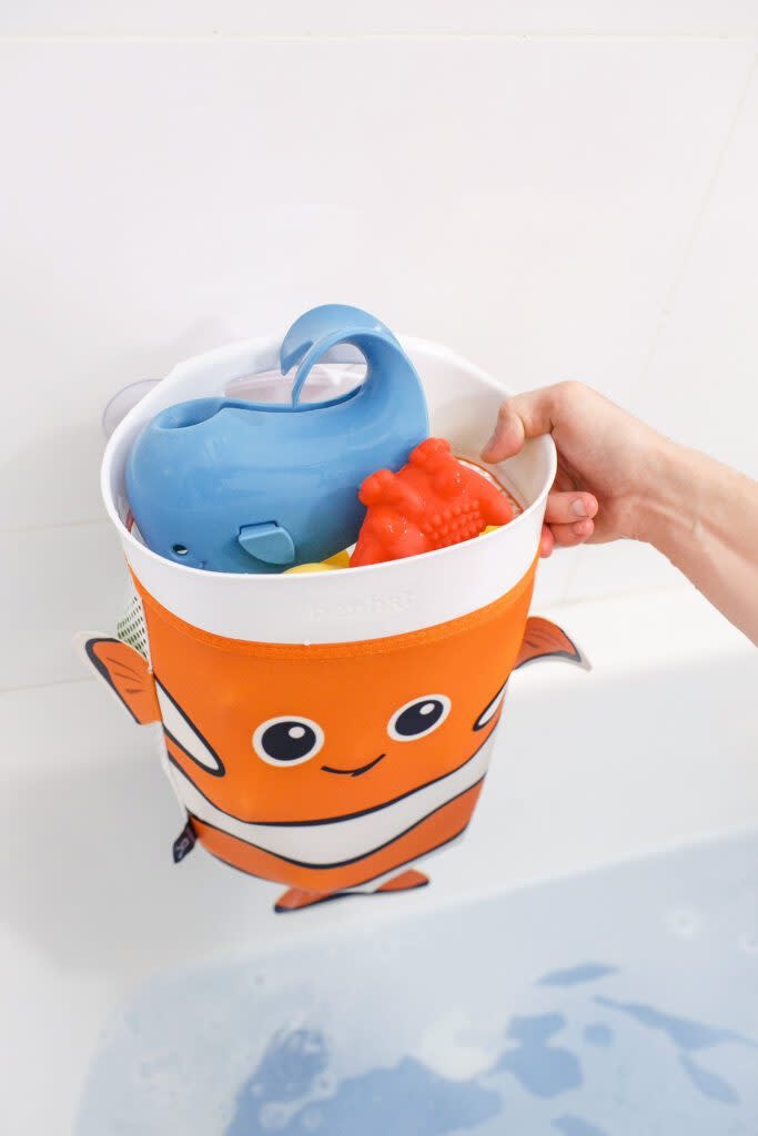 Benbat Benbat Scoop & Store Bath Basket Orange/White