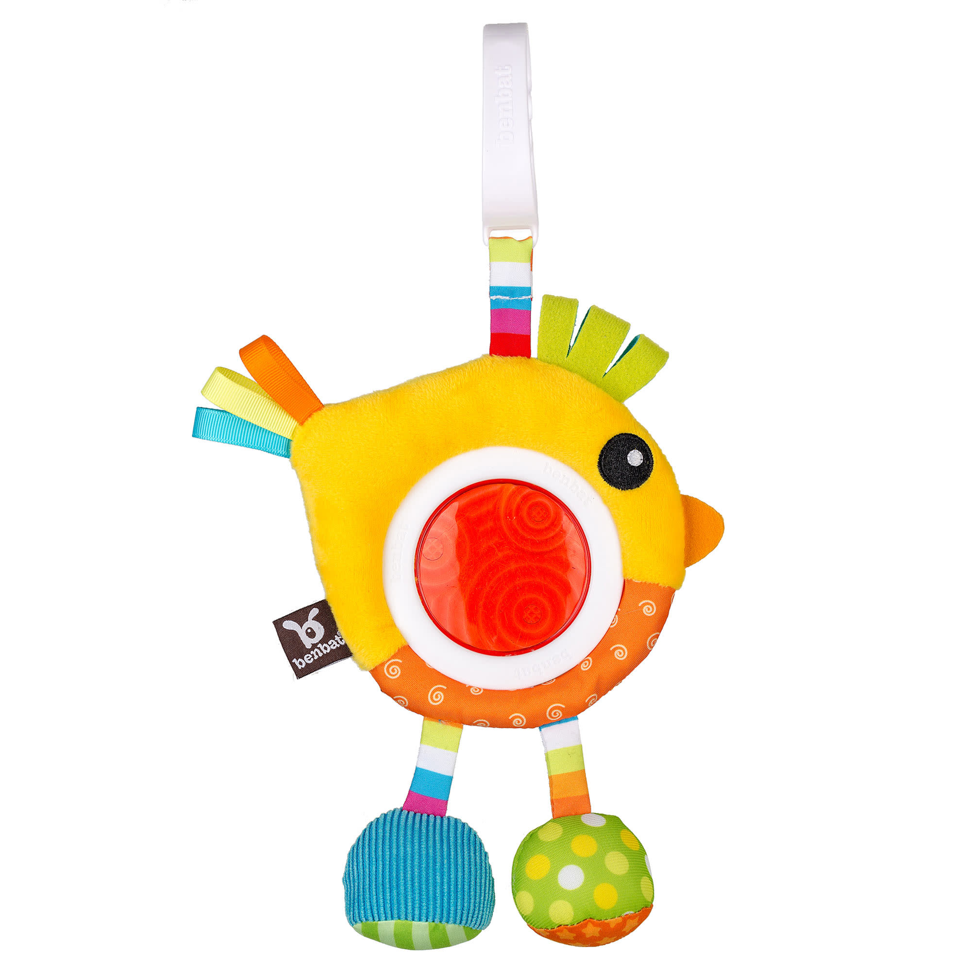 Benbat Benbat Dazzle Friends - Travel Rattles - 0 Months +