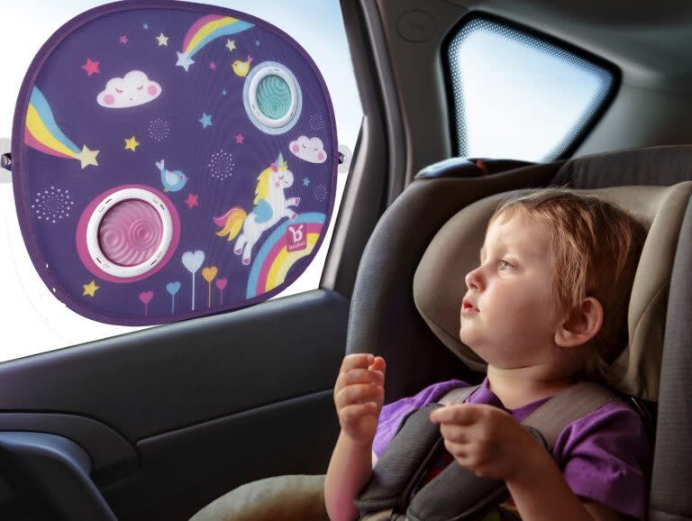 Benbat Benbat 44cm Unicorn Baby 0m+ Sunshade Car Seat Window Shield Cover