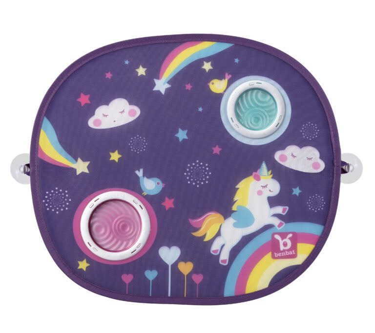 Benbat Benbat 44cm Unicorn Baby 0m+ Sunshade Car Seat Window Shield Cover
