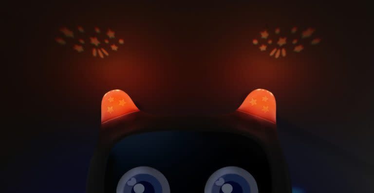 Benbat Benbat Hope Car Mirror & Projector w Remote