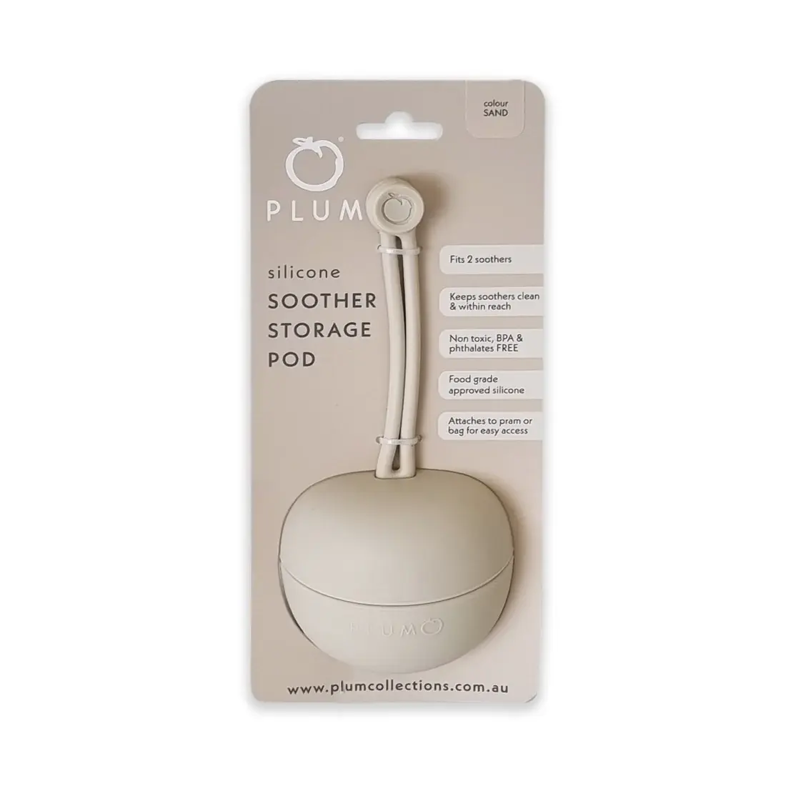 Plum Plum Soother Storage Pod