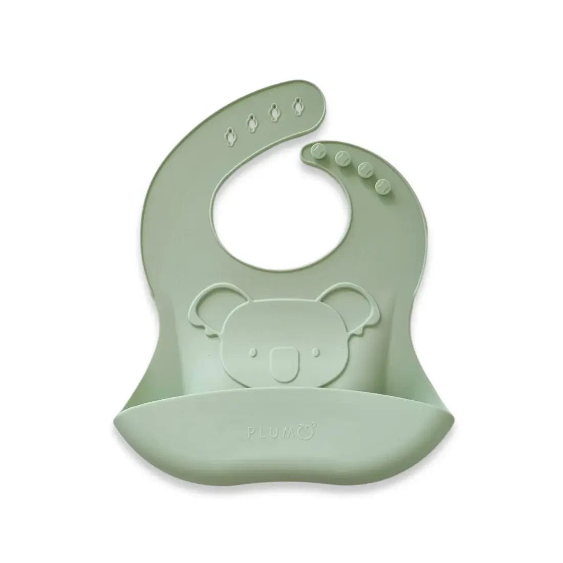 Plum Plum Silicone Embossed Koala Bib