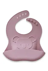 Plum Plum Silicone Embossed Koala Bib