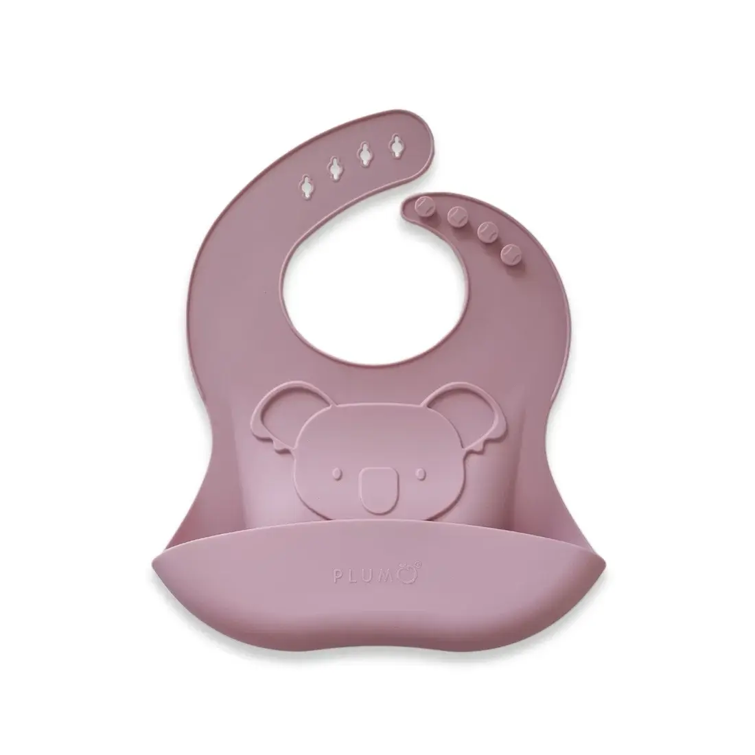 Plum Plum Silicone Embossed Koala Bib