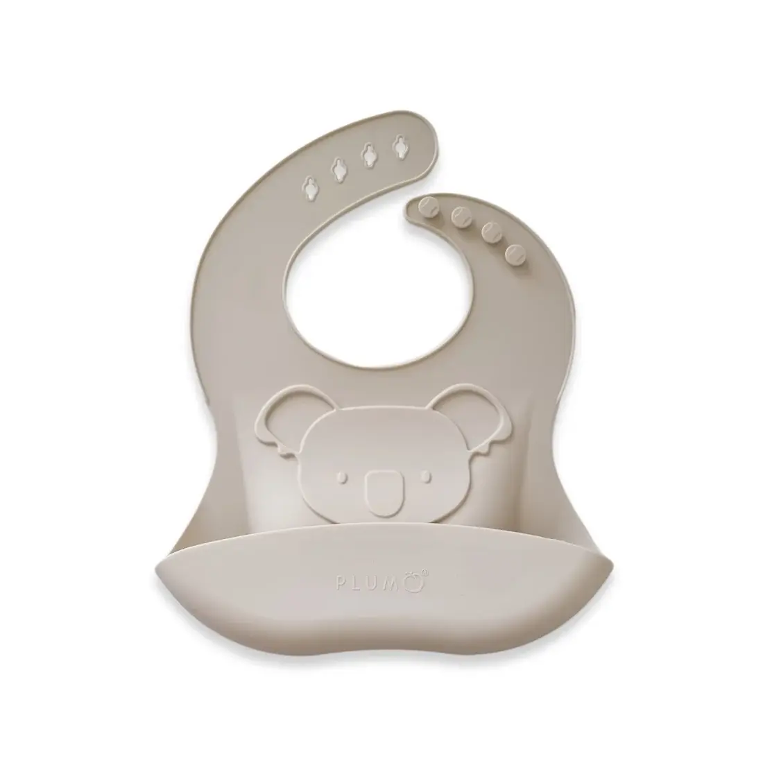 Plum Plum Silicone Embossed Koala Bib