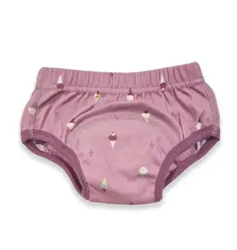 Plum Plum Ice Cream Print Trainer Pant Berry