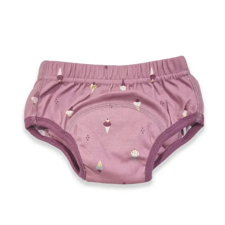 Plum Plum Ice Cream Print Trainer Pant Berry