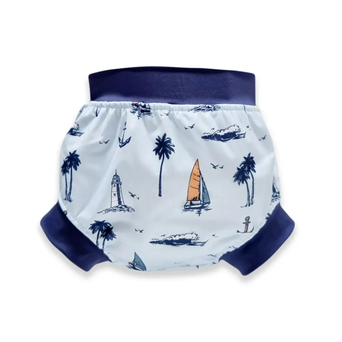 Plum Plum Swim Nappy Malibu Blue