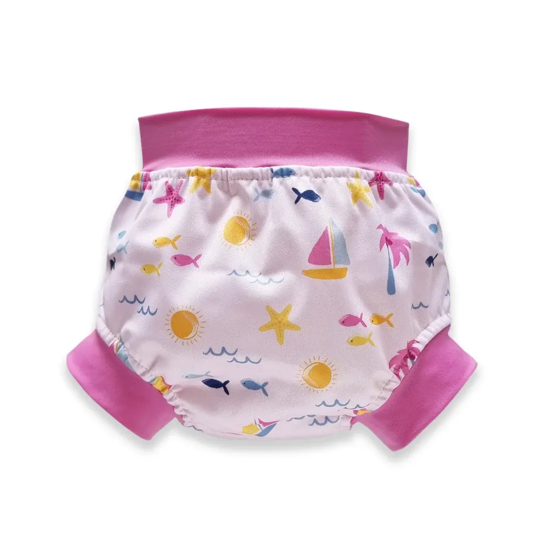 Plum Plum Swim Nappy Maui Pink