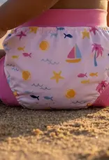 Plum Plum Swim Nappy Maui Pink