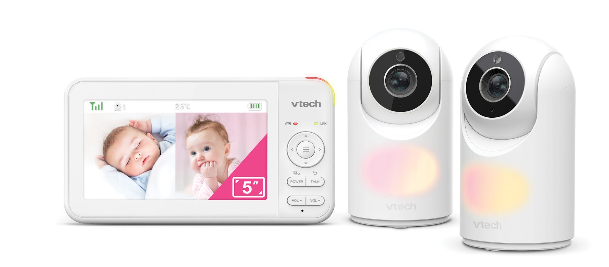 VTech VTech BM5650N-2 Camera Pan & Tilt Video & Audio Baby Monitor