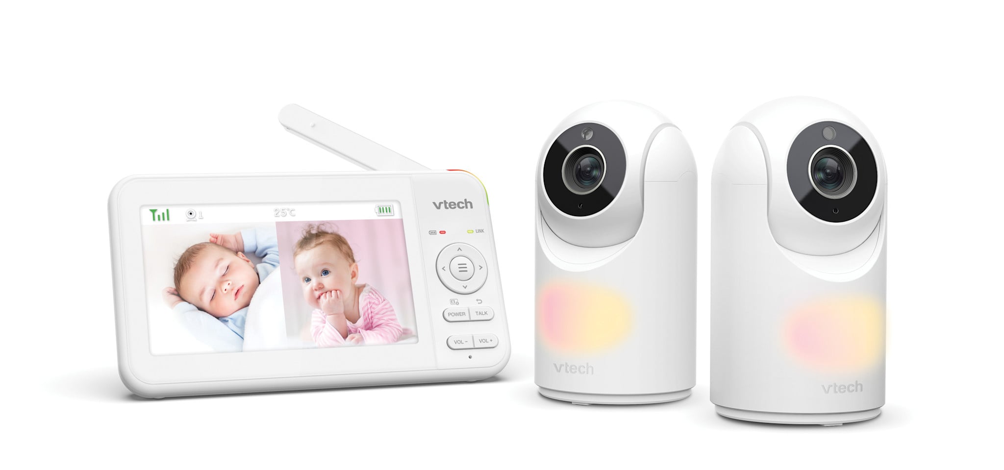 VTech VTech BM5650N-2 Camera Pan & Tilt Video & Audio Baby Monitor