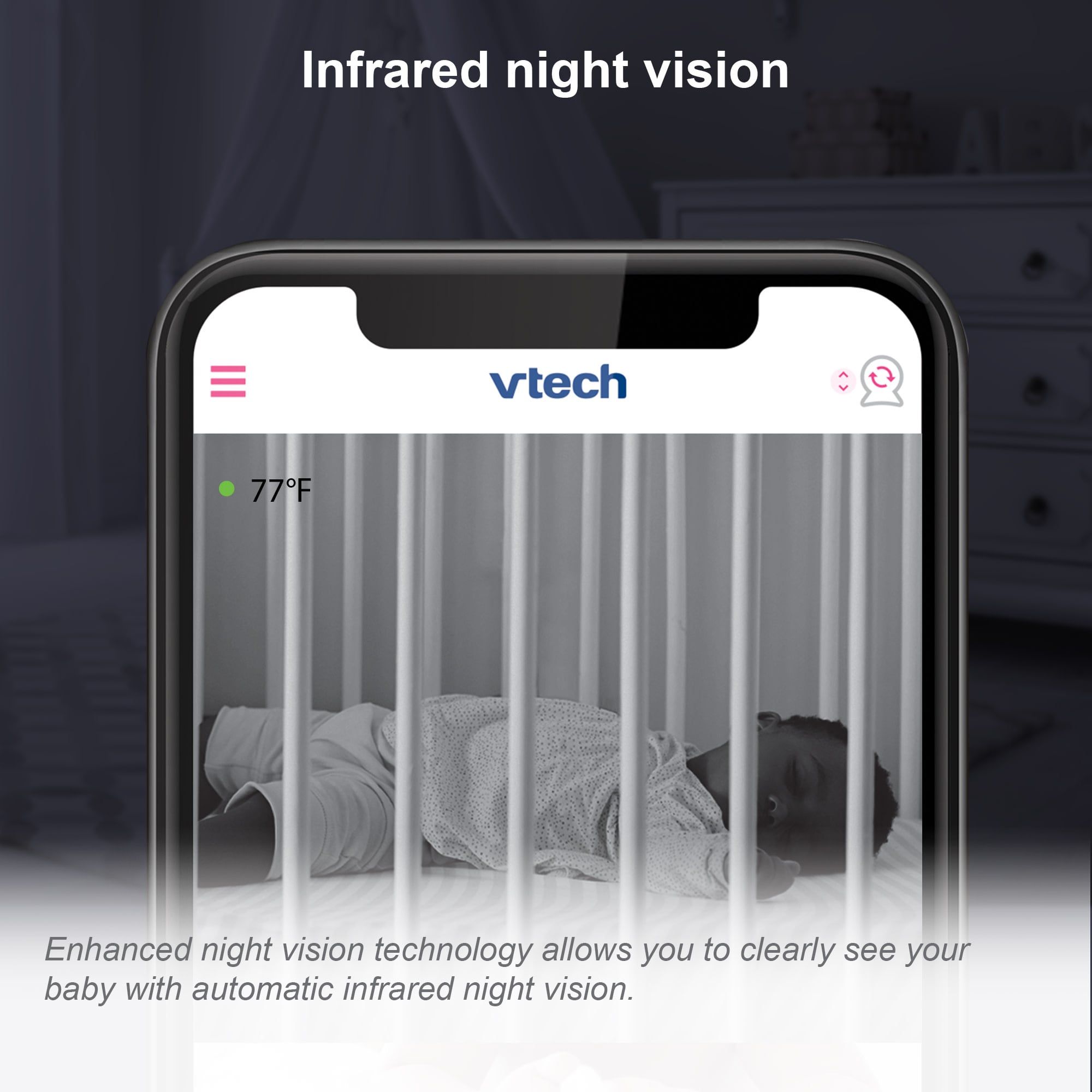VTech VTech RM9751 HD Wi-Fi Baby Camera
