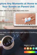 VTech VTech V-Care 2 HD Smart Non-Contact Well-Being Baby Monitor with Remote Access