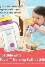Pigeon StarTouch straw Cup with Gravity Ball 250ml - Berry Blast