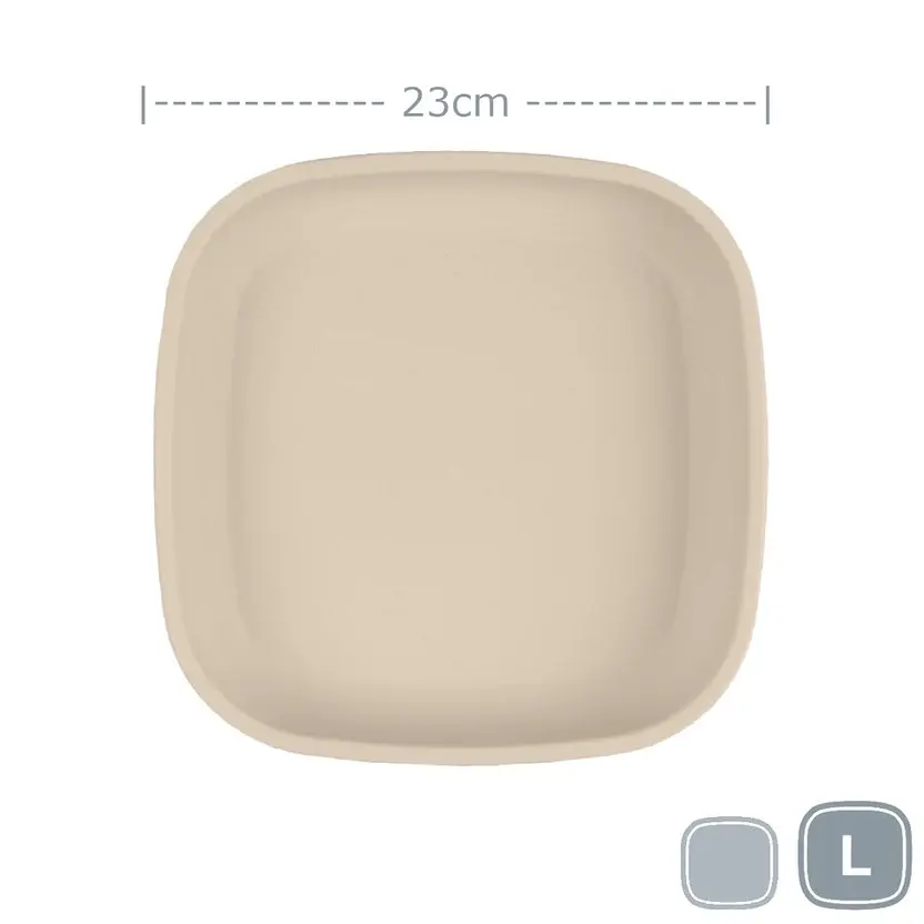Re-Play Re-Play Large Flat Plate - Sand