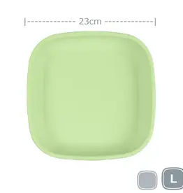 Re-Play Re-Play Large Flat Plate - Leaf