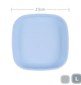Re-Play Re-Play Large Flat Plate - Ice Blue