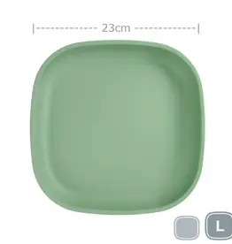 Re-Play Re-Play Large Flat Plate - Sage