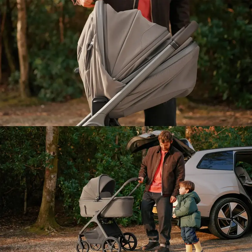 Silver Cross Silver Cross Cove 2 Champagne with Carrycot