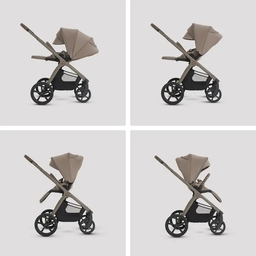Silver Cross Silver Cross Cove 2 Champagne with Carrycot