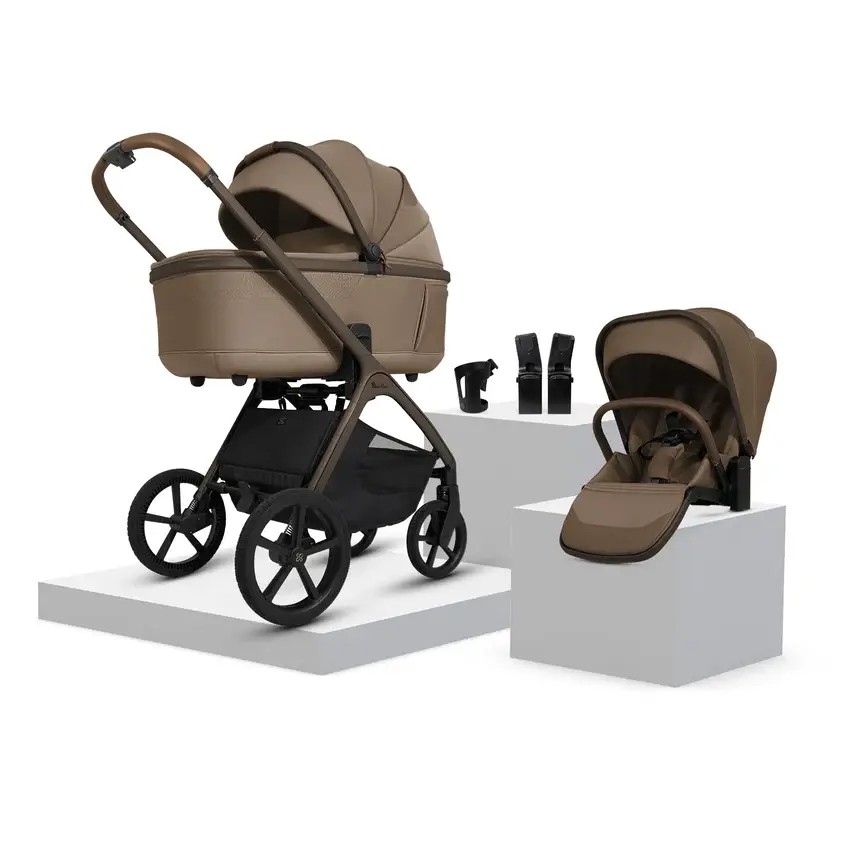 Silver Cross Silver Cross Cove 2 Maple with Carrycot