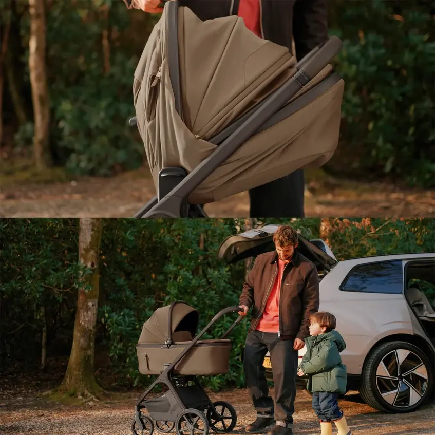 Silver Cross Silver Cross Cove 2 Maple with Carrycot