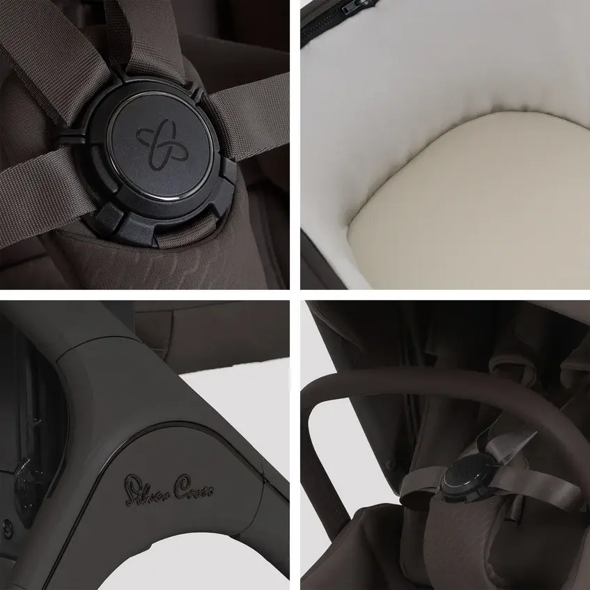 Silver Cross Silver Cross Cove 2 Chocolate with Carrycot