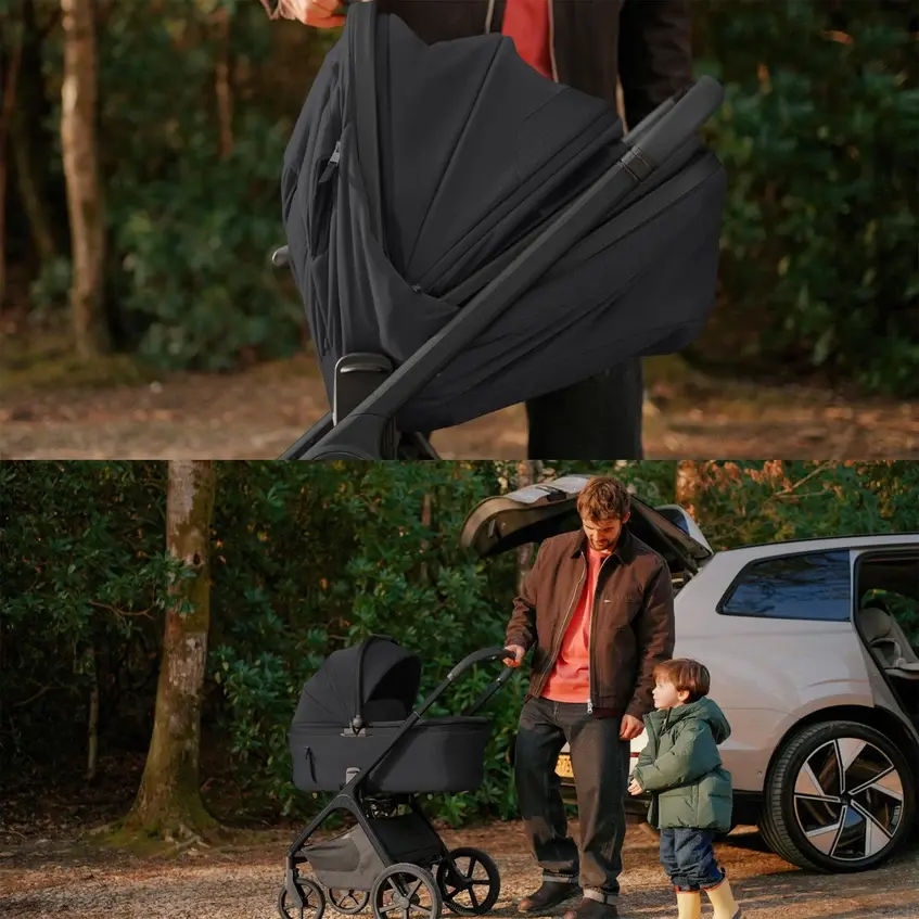 Silver Cross Silver Cross Cove 2 Onyx with Carrycot