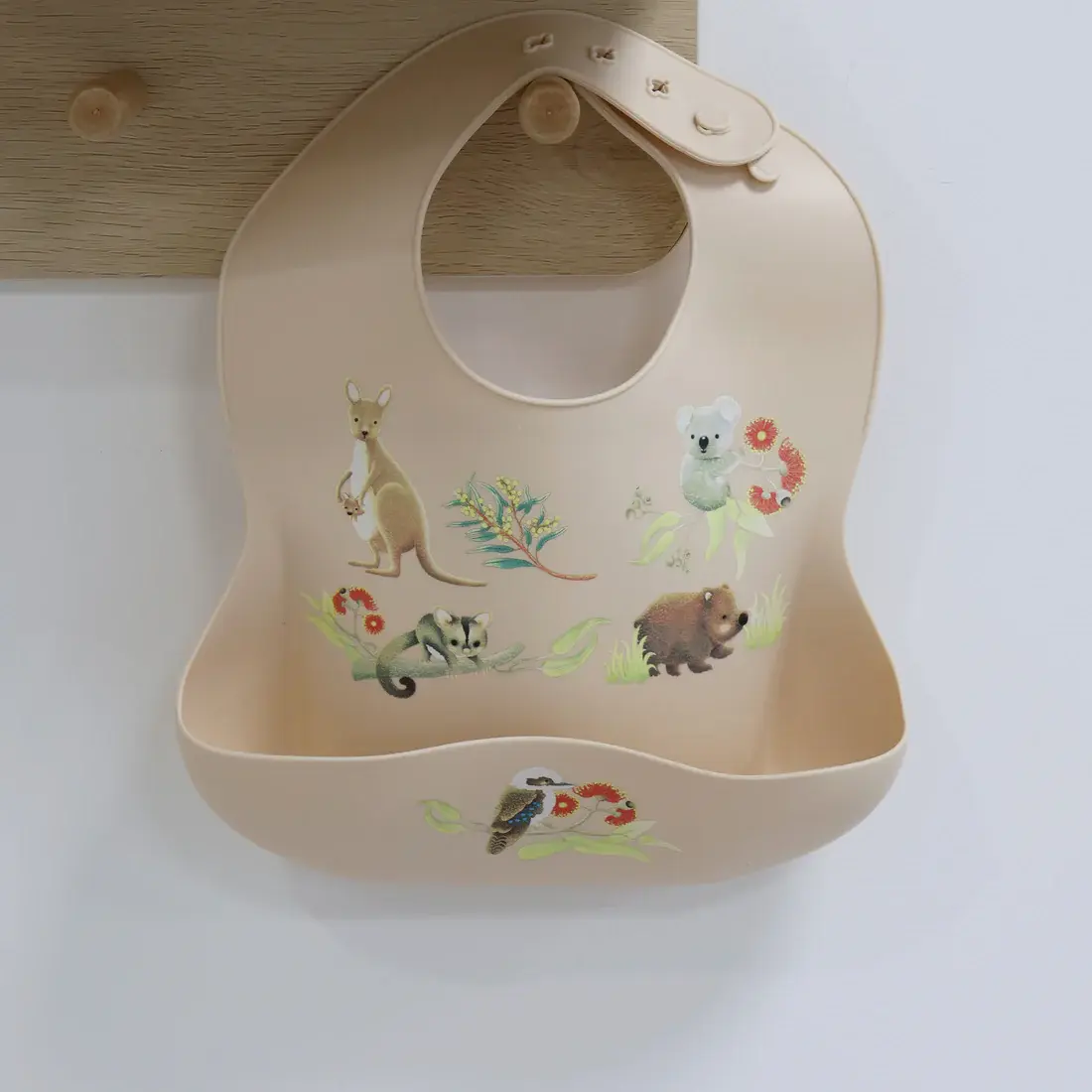 Bubba Blue Bubba Blue Aussie Animals Silicone Bib