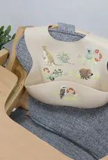 Bubba Blue Bubba Blue Aussie Animals Silicone Bib